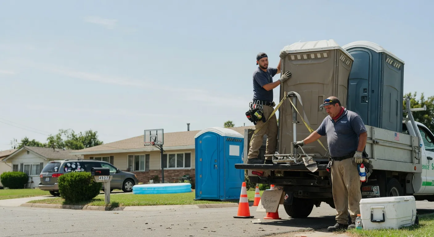 Porta Potty Rental in Dubach, LA near me